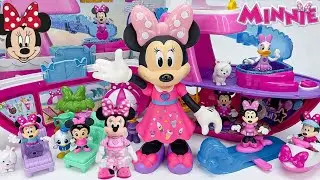 Satisfying with Unboxing Disney Minnie Mouse's Bow-dazzling Yacht Playset | Review Toys ASMR 