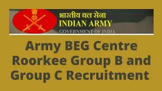 indian army beg recruitment rorrkee 2022 | 10th pass recruitment 2022 | offline recruitment army