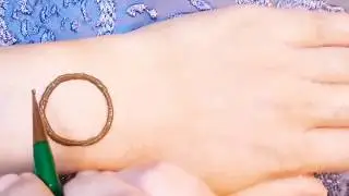 Easy & simple mehndi design tutorial