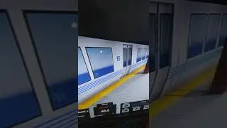 FA Fast Blue Line Subway Train Passing McFarm Road [Roblox Rails Unlimited] {Part 2}