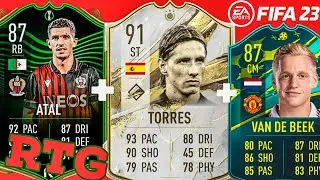 FIFA 23: UEL RTTF ATAL + PRIME ICON FERNANDO TORRES AND MOMENTS VAN DE BEEK - FUT23