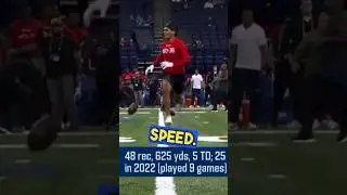 Puka Nacua 2023 Combine Highlights🔥 #shorts