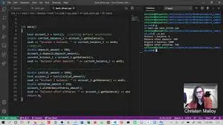 Classes & Objects: Driver file & testing member functions