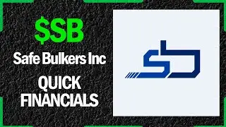$SB Stock - Safe Bulkers Inc | Quick Financials | LAST 12 YEARS