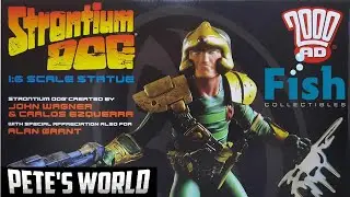 2000 ad Statue - Strontium Dog Johnny Alpha. (Fish Collectibles)