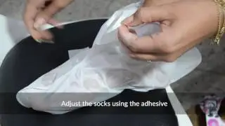 OPPO Care Exfoliating Foot Socks - How To Use