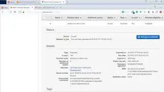Venafi integration  with Amazon ACM