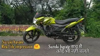 100 मैं 1 देखने वाले gaadi 🔥| Suzuki Hayate | Real life impression