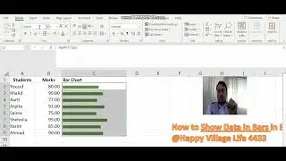 Bar Chart in Excel Column
