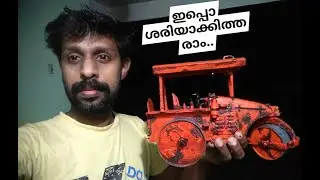 ROAD ROLLER MINIATURE | താമരശ്ശേരി ചുരം | DIY