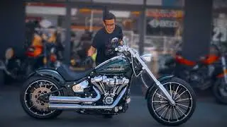 【カスタムブレイクアウト納車】ロングフォークカスタム