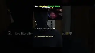 Top 3 Funniest Horror Game Moment (bro thought he found a friend😭) #horrorgame #horror #funnygame