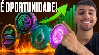 BITCOIN, ETHEREUM E SOLANA EM QUEDA! SAIBA O QUE FAZER