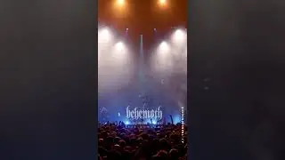 Behemoth - Cursed Angel of Doom  #concert #live # behemoth #metal #metallica #livemusic #guitar