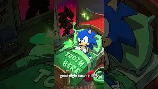 Sonic Loses a Tooth 🦷... and Shadow Tries to Steal It 🖤 #animation #sonic #shorts