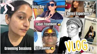 CARBON FACIAL Experience | LASER on Face | BOTOX Treatment Experience | Q & A | Rubal Bamniya | Vlog