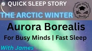 Aurora Borealis - The Northern Lights | Arctic Winter | With James | Quick Sleep Story