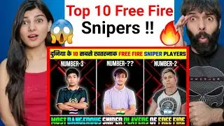 दुनिया के 10 सबसे खतरनाक Free Fire Sniper Players | Top 10 Sniper Player of Free Fire in the World