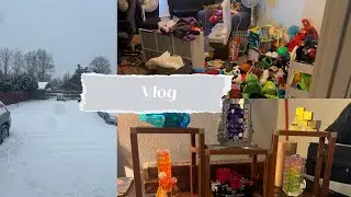 Vlog: Grocery haul, my Furnace broke, preparing for the winter storm, & some deep cleaning!