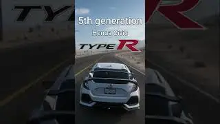 Honda Civic Type R evolution in Forza horizon 5