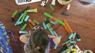 Kid Toys - Best Eco Toy Blocks - Tegu Blocks