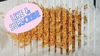 Simple easy crispy and crunchy potato fry @monimalacreation_801