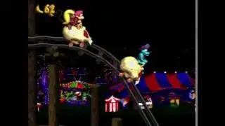 Donkey Kong Country 2: 102% - Level 4-4: Rickety Race
