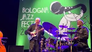 Rudy Royston , Thomas Morgan, Bill Frisell, Bologna Jazz Festival, Nov 2023.