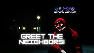 LED Halloween Mask