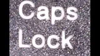 Technology Tinkering - Disabling the Caps Lock Key