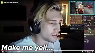 nyyxxii reacts to xqc's moan in gta