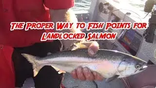 The Proper Way to Fish Points for Landlocked Salmon
