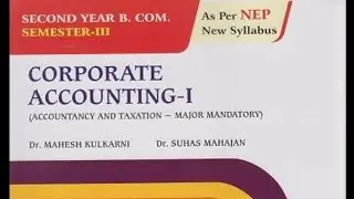 L-1 S.Y.B. Com SEM III (NEP 2024) Corporate Accounting - I Ch.No.4 Liquidation of Companies (SPPU)