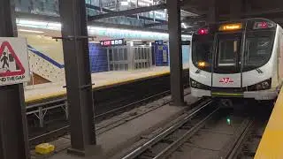 TTC St. Clair West Station trains/buses/streetcars.