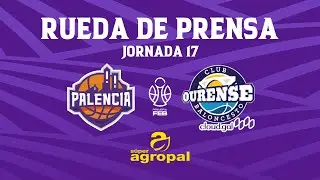 RDP post partido Súper Agropal Palencia VS Cloud.Gal Ourense Baloncesto Jornada 17 #Primera FEB