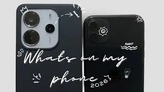 What&rsquo;s on my phone 2026 ☁️