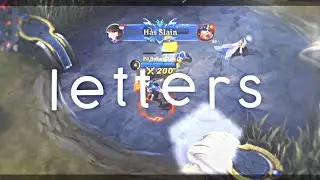 Buat isi isi aja 🤣 | Gusion 8 Letters