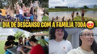 DIA DE DIVERSÃO COM A FAMÍLIA😍DOMINGO MARAVILHOSO DE DESCANSO MERECIDO 