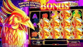 ★★FORTUNE XPRESS★★ Feature - LONG FEI FENG WU - BONUS on Aristocrat Slots in Casino