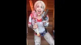 Laura Gilbert (InfamousByLaura) 'Suicide Squad Harley Quinn' Cosplay RETURN Twitch Stream FULL VIDEO