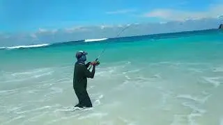 strike gt ultralight heboh ombak ngamuk pantai mekaki