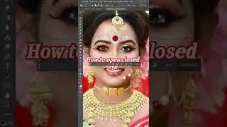 Photoshop Magic: Closed Eyes Fix #viral #shorts #video #photoshop
