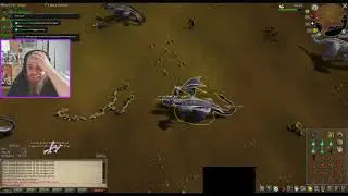 Old School Runescape, Ironman Dragon Platelegs drop reaction