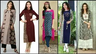 Stylish And Trendy Designer Casual Kurta/Kurti Design 2019