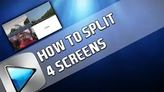 How To: Split 4 Screens in Sony Vegas Pro 11,12 or 13!