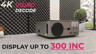 PROYTEKTOR GOOJODOQ AC1024.Rekomendasi Proyektor Terang,Layar Besar 300 inc,Bisa Nobar & Presentasi