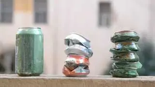 LOGS - Crushing Cans to Reduce Storage Space
