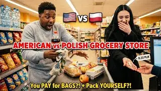 Polish things that would SHOCK Americans at the GROCERY STORE 🇵🇱🇺🇸
