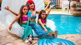 Realistic Ariel Show for a Mermaid Party! What a splash 💦