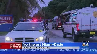 Deadly Triple Shooting In NW Miami-Dade